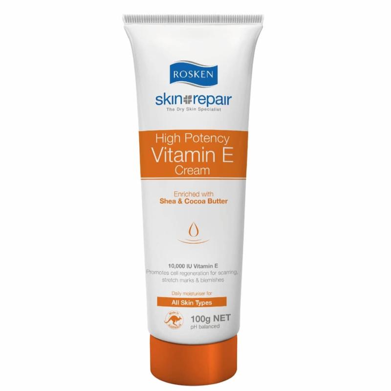 Top 10 Vitamin E Products For Skin Protection in Malaysia 2025 9 Rosken-High-Potency-Vitamin-E-Cream