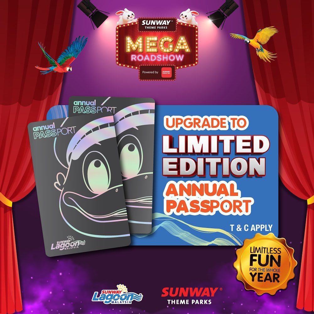 Sunway Lagoon Limited Edition Annual Passport Upgrade 2023 1 Sunway-Lagoon