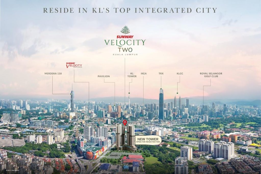 10 Projek Perumahan Baru Terbaik di KL 2025 29 Sunway-Velocity-Two