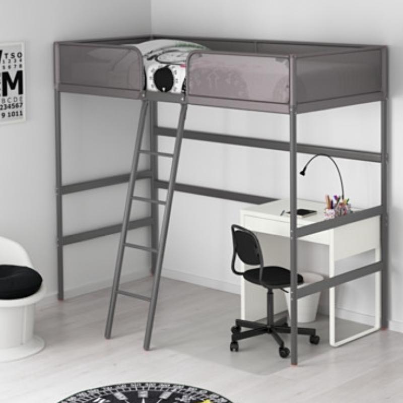 Top 10 Best Space Saving Loft Beds in Malaysia 2025 11 Swedish-Design-TUFFING-Loft-Bed-Frame