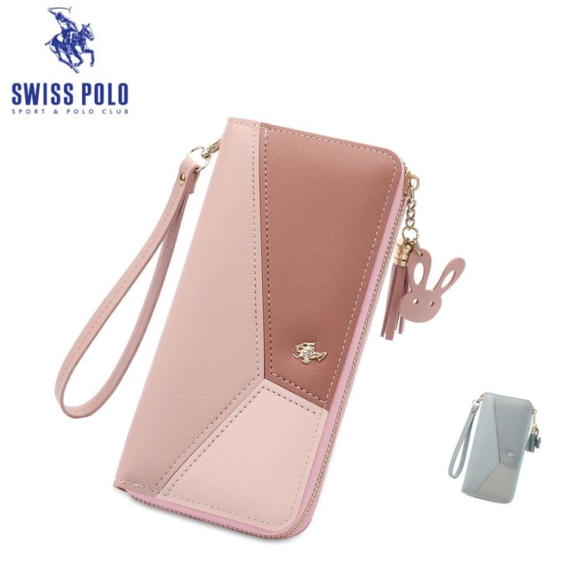Top 10 Best Wallets for Women in Malaysia 2025 9 Swiss-Polo-Ladies-Zipper-Long-Purse-SLP-