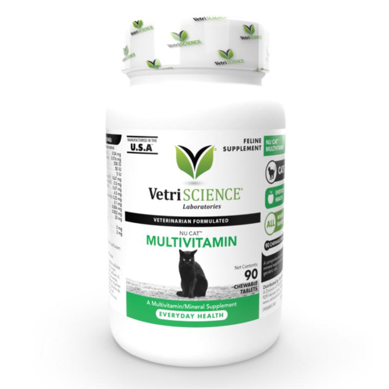 <strong>8 Vitamin & Suplemen Kucing Terbaik di Malaysia 2025</strong> 8 VetriScience®-Nu-Cat™-Multivitamin