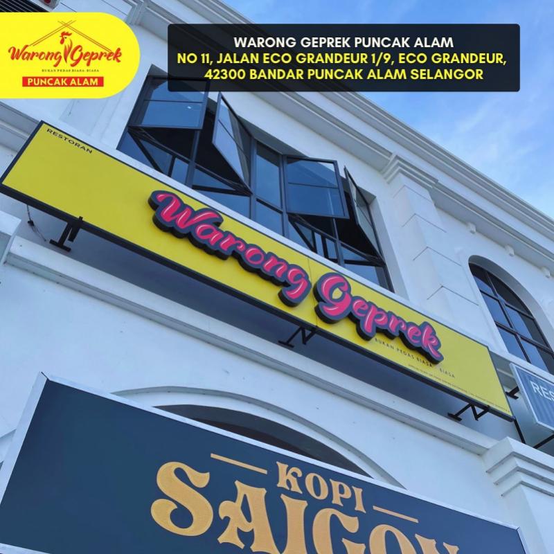 Top 8 Best Ayam Geprek in KL & Selangor 2025 6 Warong-Geprek-Puncak-Alam