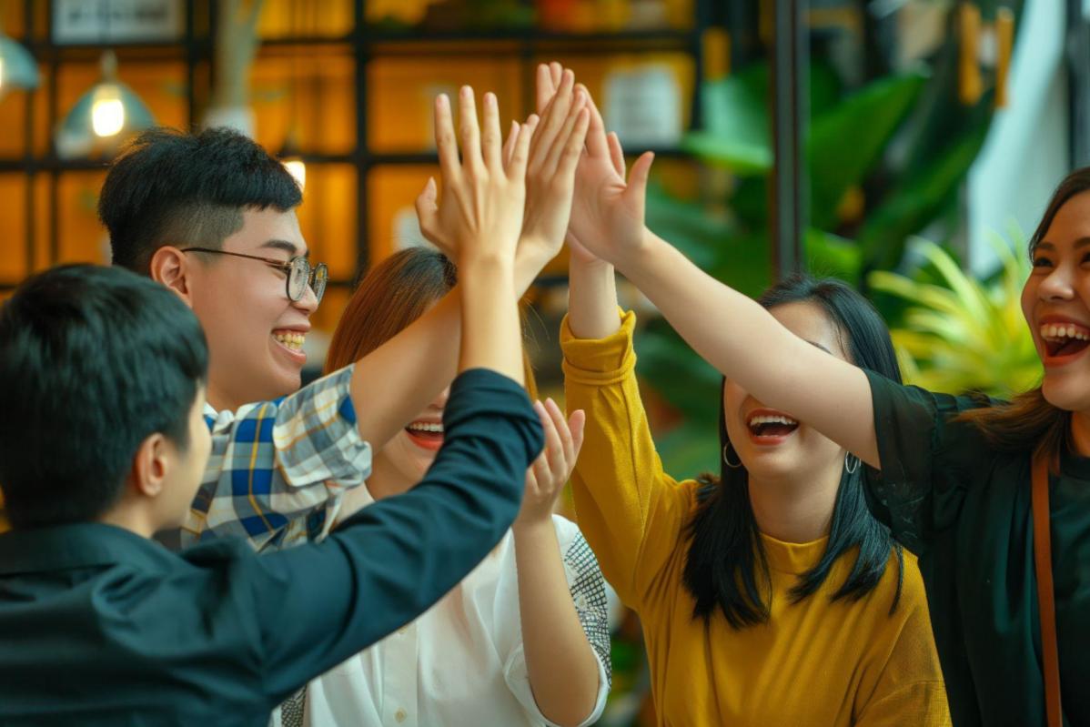 Top 12 Best Team Building Companies In Malaysia 2025 6 A team of participants establishing their connection before the activities