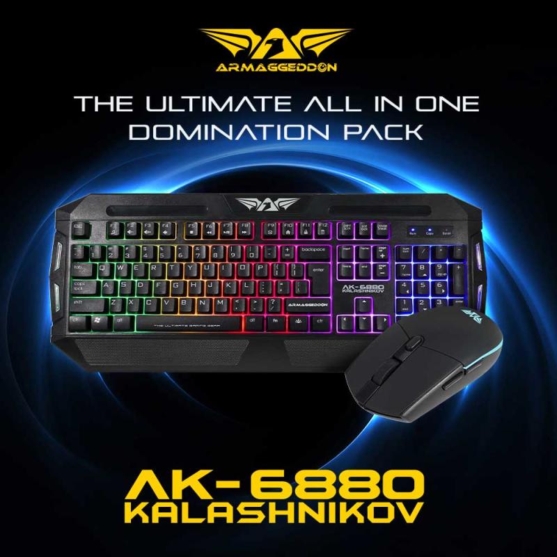 Top 10 Best Low Profile Keyboards in Malaysia 2025 2 Armaggeddon-AK-Kalashnikov-Gaming-Membrane-Keyboard