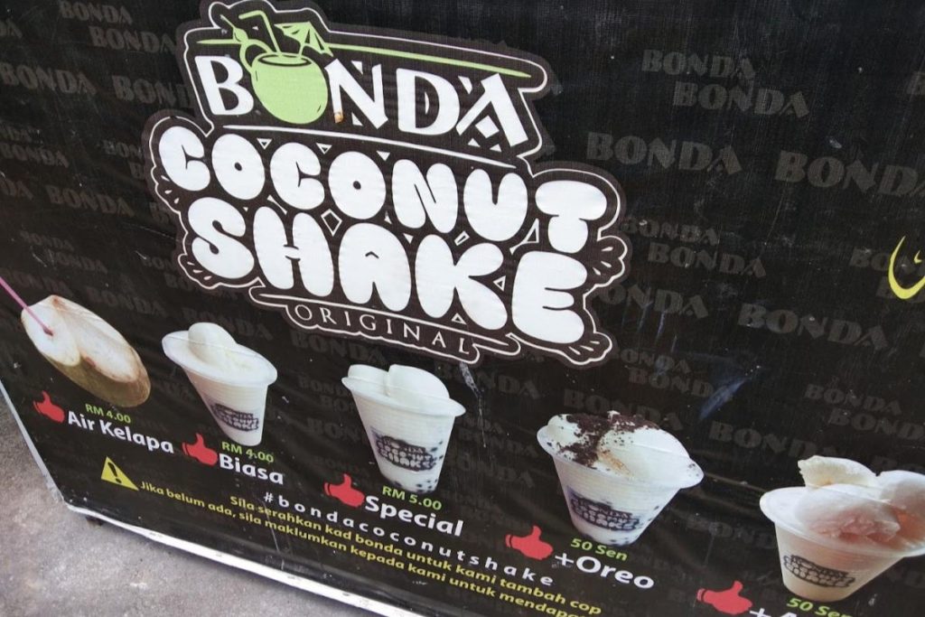 6 Coconut Shake Terbaik di Pulau Pinang 2025 4 Bonda-coconut-shake-