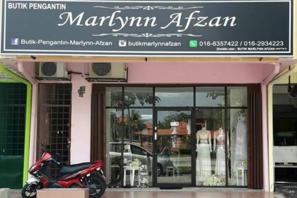 <strong>7 Pakaian Perkahwinan Terbaik Muslimah di KL & Selangor 2025</strong> 8 Butik-Pengantin-Marlynn-Afzan-