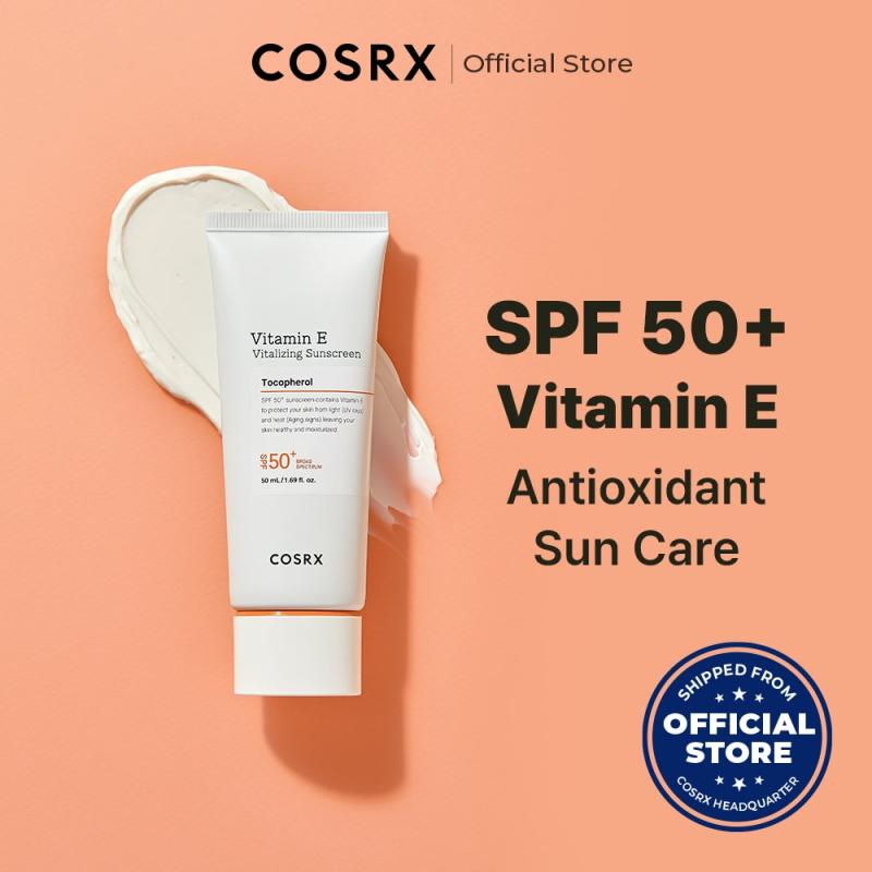 Top 10 Best Sunscreens for Sensitive Skin in Malaysia 2025 5 Cosrx-Vitamin-E-Vitalizing-Sunscreen-SPF-