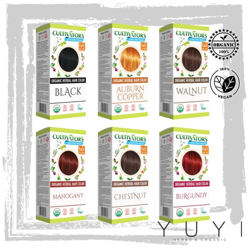 Top 10 Best Organic Hair Dye in Malaysia 2025 10 Cultivators-Organic-Herbal-Hair-Colour-