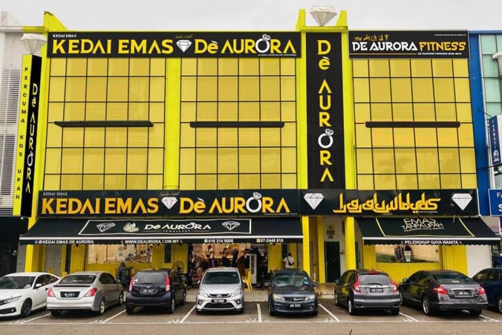 Top 10 Best Jewellery Stores in Johor 2025 8 Kedai-Emas-De-Aurora-