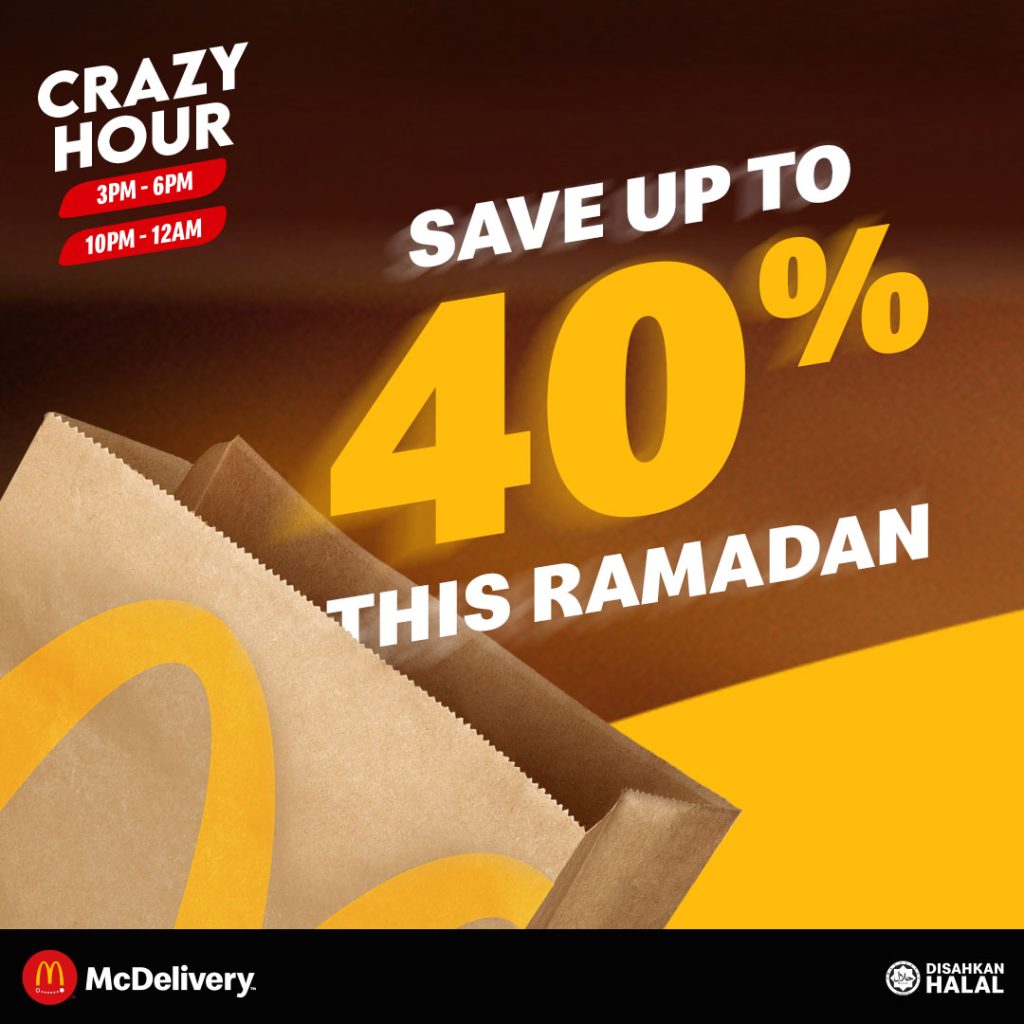 Save Up To 40% This Ramadan With McDelivery 1 McDonalds-