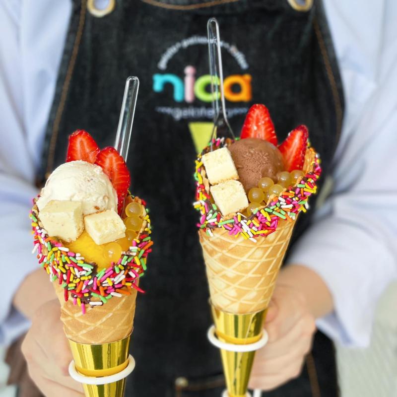 10 Aiskrim Terbaik di Sarawak 2025 5 Nica-Gelateria-