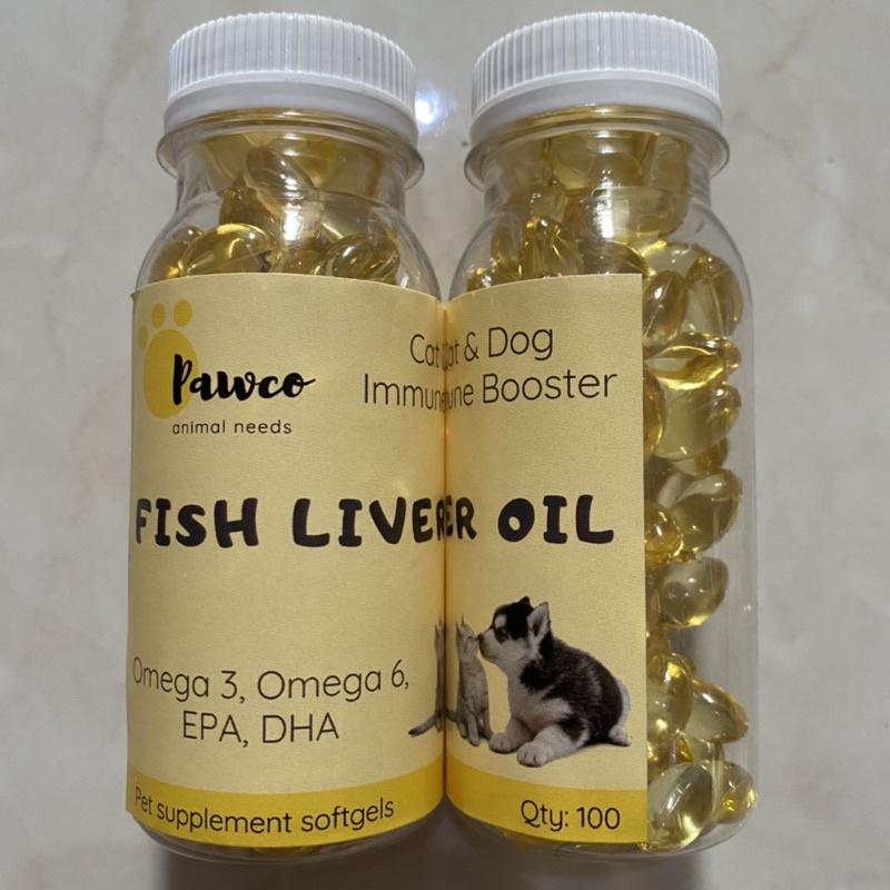 Top 10 Best Fish Oil for Dogs in Malaysia 2025 8 Pawco-Fish-Liver-Oil-Vitamin-Fish-Oil