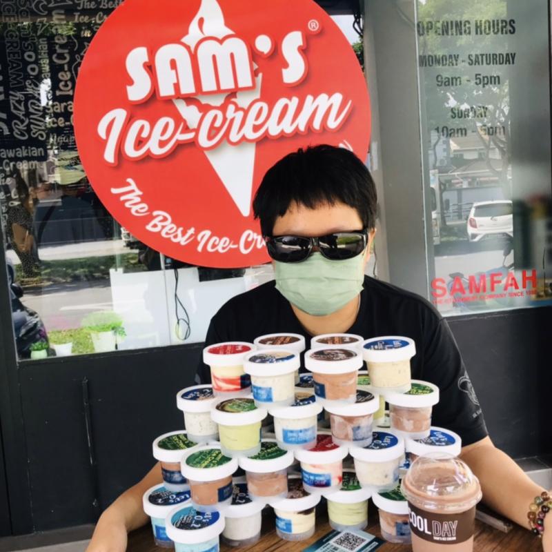 10 Aiskrim Terbaik di Sarawak 2025 20 Sams-Ice-cream