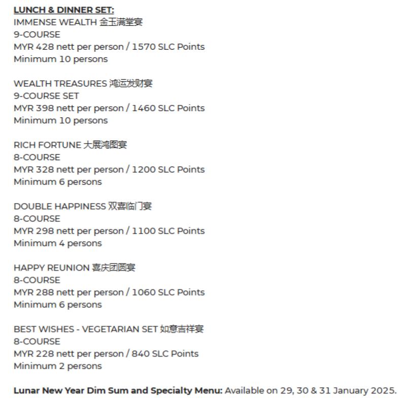 Top 20 Best Chinese New Year Dinner Set in KL & Selangor 2025 25 Shang Palace Shangri La Hotel 1