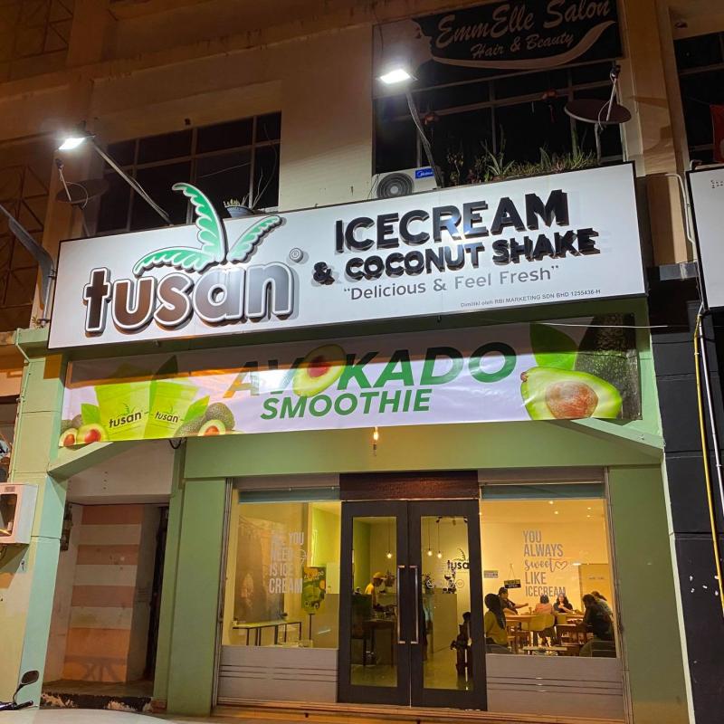 10 Aiskrim Terbaik di Sarawak 2025 9 Tusan-Icecream-Permyjaya