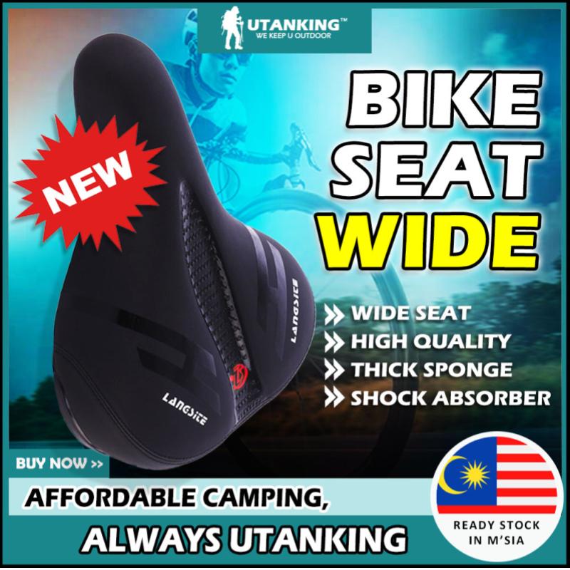 Top 10 Best Bicycle Seats in Malaysia 2025 3 UtanKing-Universal-Wide-Bicycle-Seat