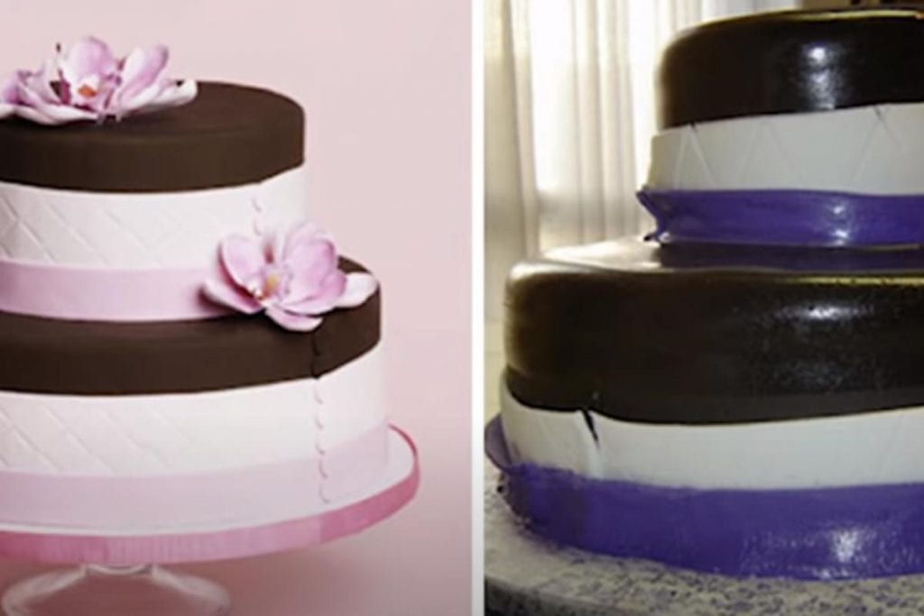 Funniest Wedding Cake Fails | Expectation Is Far From Reality 13 When-You-Ask-For-A-But-Get-Z-x-