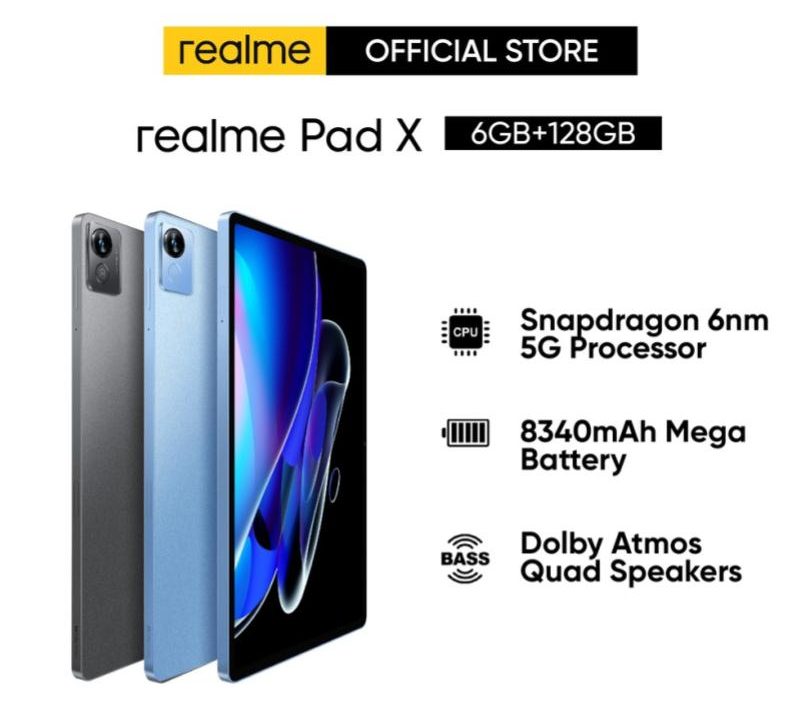 Top 10 Best Gaming Tablets in Malaysia 2025 6 realme-Pad-X