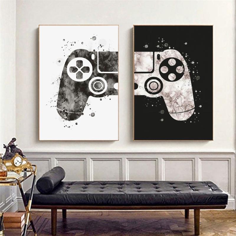 Top 20 Best Gaming Room Decor Ideas in Malaysia 2025 4 ASTRDECOR-Game-Room-Wall-Art-Poster