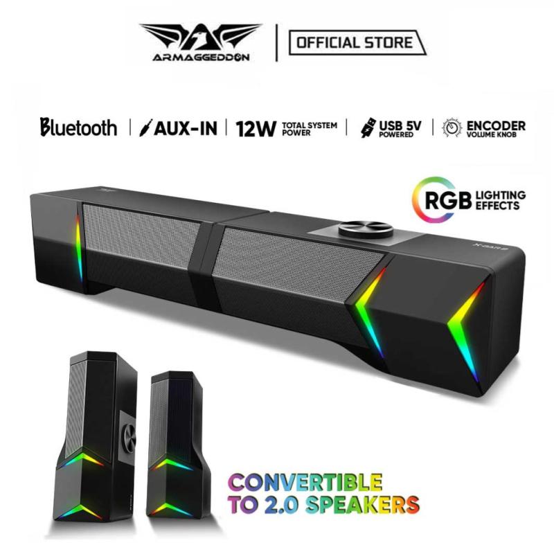 Top 10 Best Speakers For Gaming in Malaysia 2025 2 Armaggeddon-X-Bar--Detachable-Gaming-Stereo-SoundBar