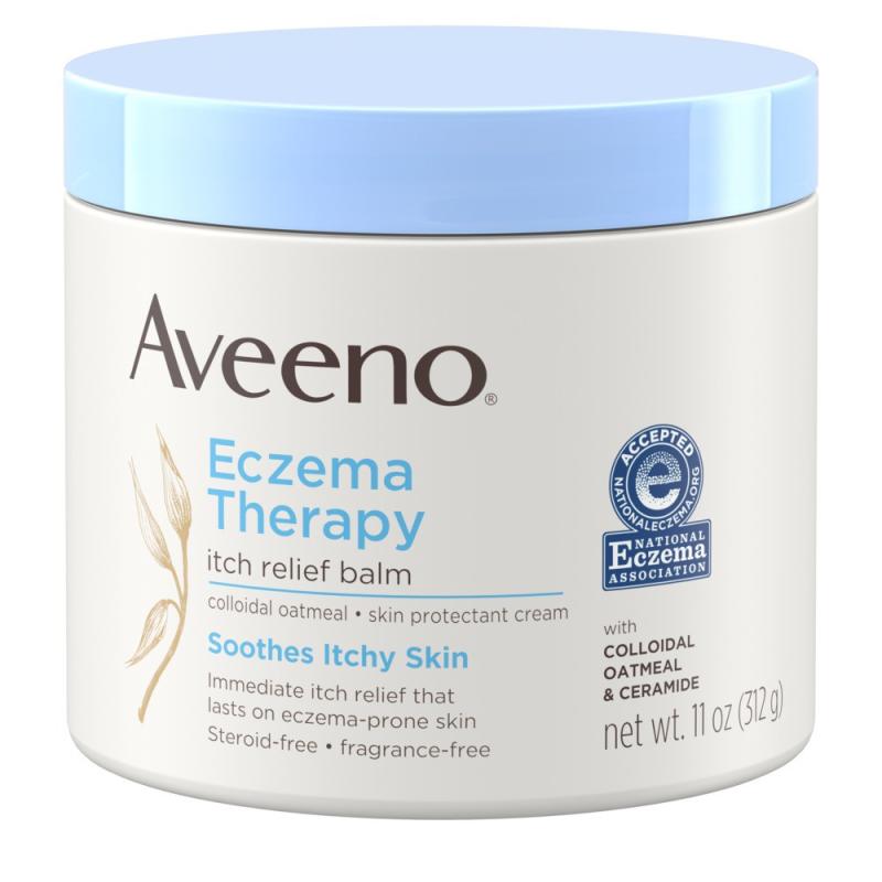 Top 10 Best Eczema Treatment Products in Malaysia 2025 9 Aveeno-Eczema-Therapy-Itch-Relief-Balm