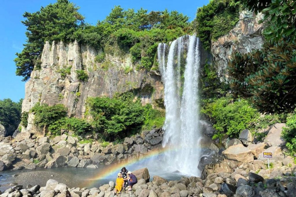 Top 10 Best Things To Do in Jeju Island 2025 9 Calm-Your-Mind-With-Jeongbang-Waterfall
