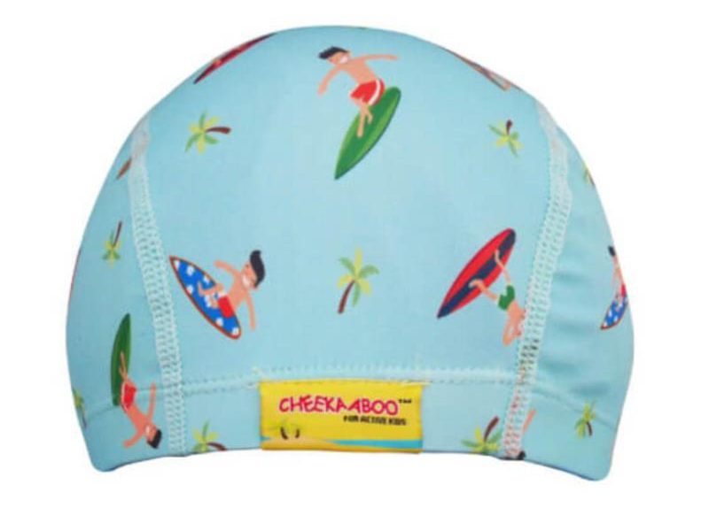 Top 10 Best Swim Caps for Swimmers in Malaysia 2026 7 Cheekaaboo-Protective-Waterproof-Kids-Swim-Cap