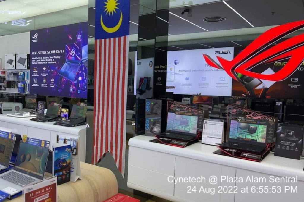 10 Kedai Komputer Terbaik di Shah Alam 2025 15 Cynetech-Trading-ASUS-x-ROG-