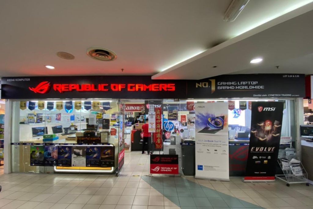 10 Kedai Komputer Terbaik di Shah Alam 2025 14 Cynetech-Trading-ASUS-x-ROG