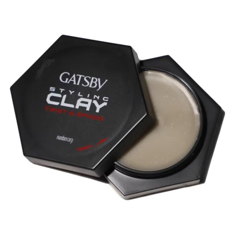 Top 10 Best Hair Clays in Malaysia 2025 8 GATSBY-Styling-Clay-Twist-Spikes-