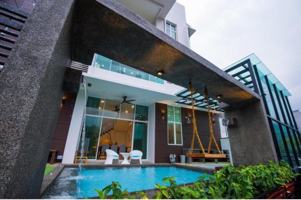 10 Homestay Terbaik dengan Kolam Renang Peribadi di Selangor 2025 19 IO-Home-@-Templer-Park-