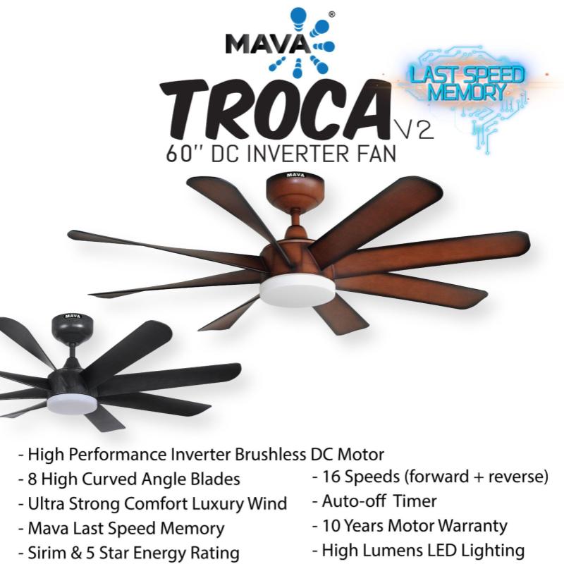 15 Kipas Siling Terbaik di Malaysia 2025 2 Mava-Troca-V--