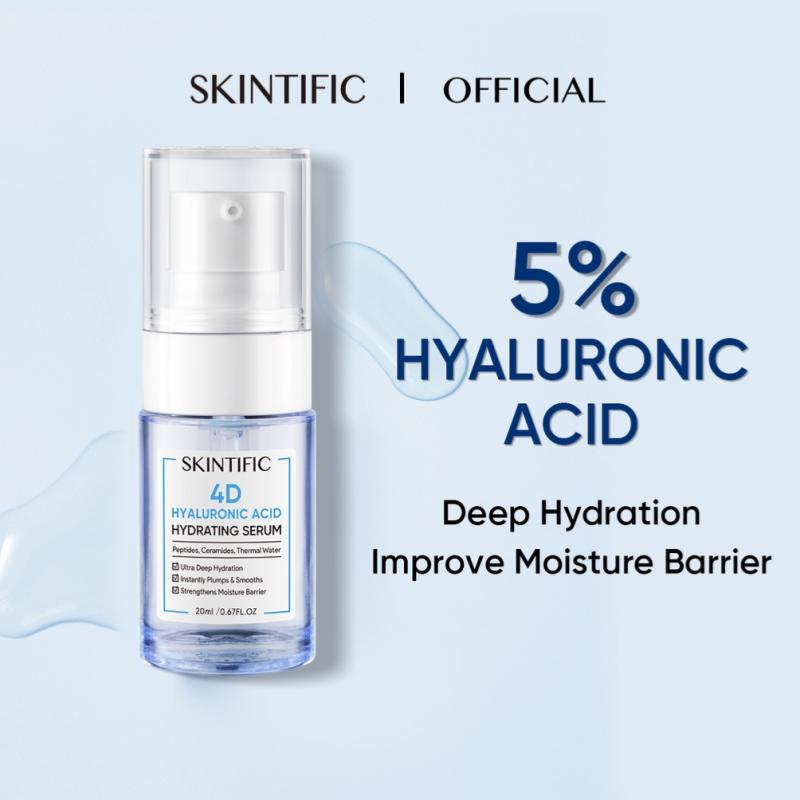 Top 10 Best Hydrating Serums in Malaysia 2025 7 SKINTIFIC-D-Pure-Hyaluronic-Acid-Hydrating-Serum