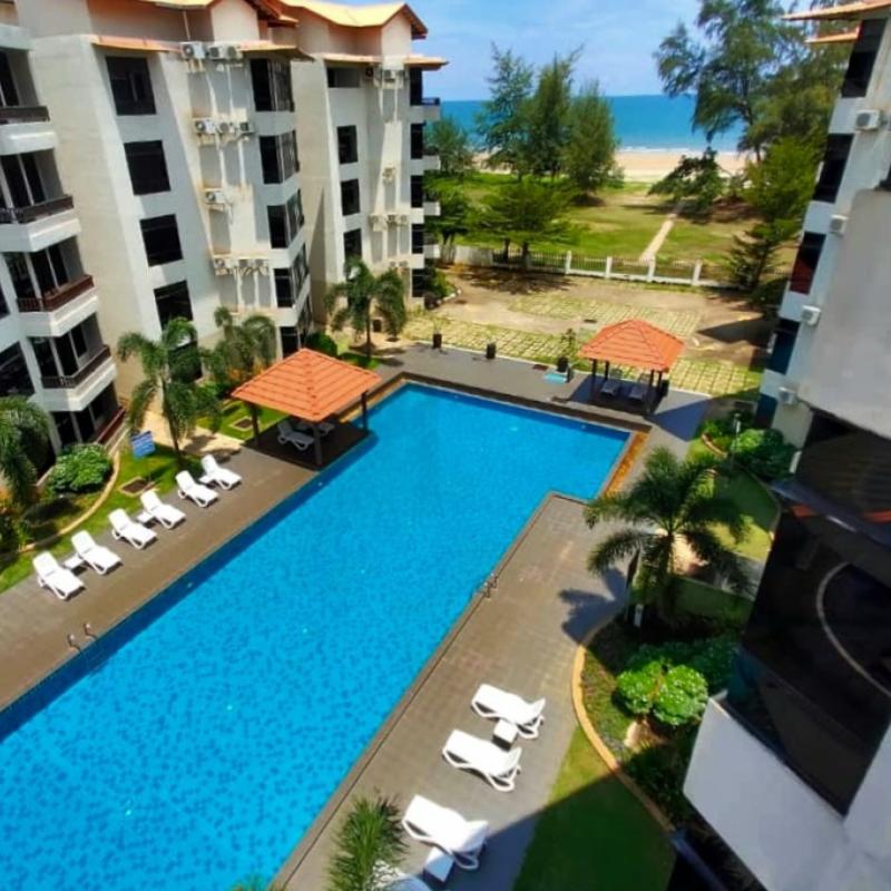 Top 6 Best Beach Resorts in Kuantan 2025 8 Samsuria-Beach-Apartment-Resort