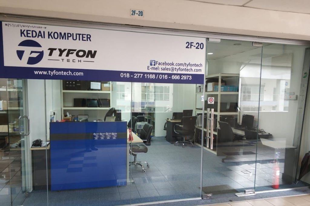 10 Kedai Komputer Terbaik di Puchong 2025 8 TYFON-Tech-
