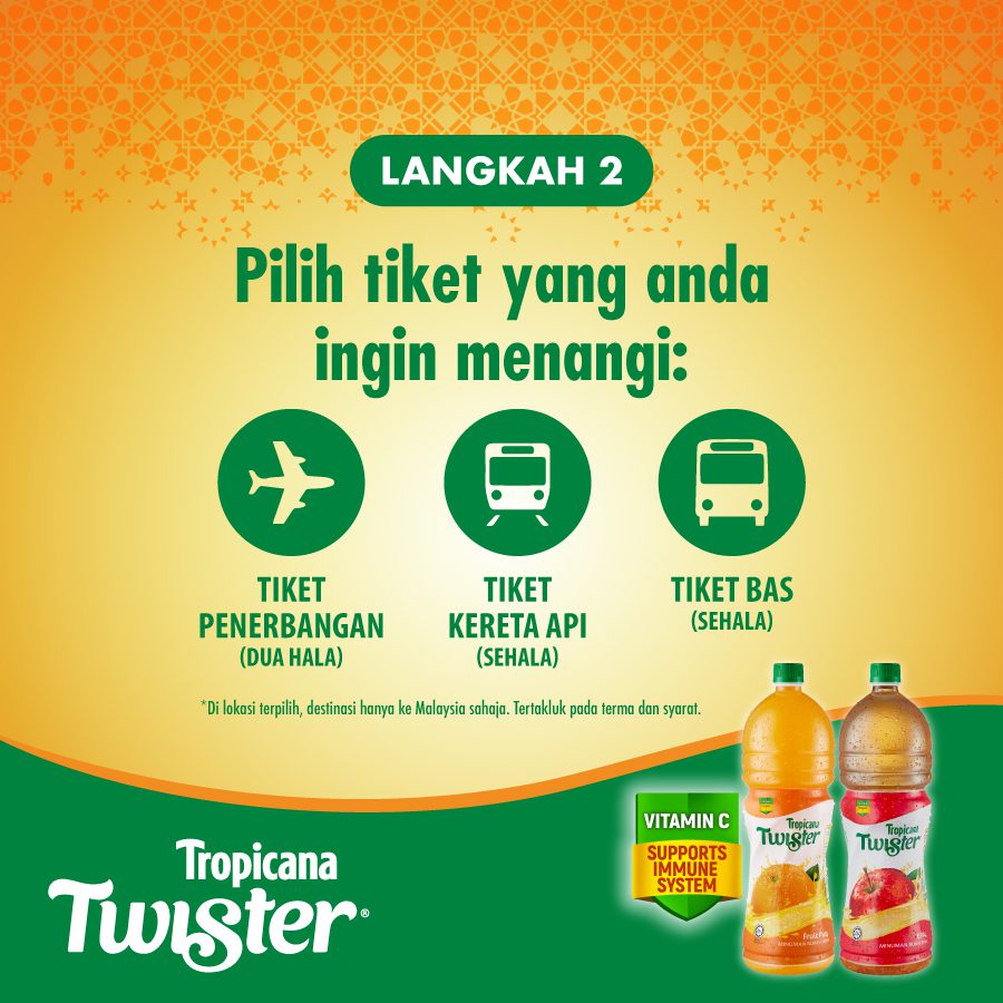 Tropicana Twister Gives Over 1,000 FREE TICKETS for Flights, Buses & KTMs This Raya 3 Tropicana-Twister-