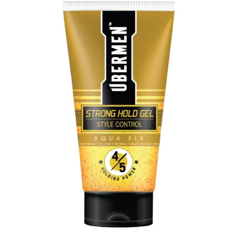 Top 10 Best Hair Gels in Malaysia 2025 8 Ubermen-Aqua-Fix-Strong-Hold-Gel