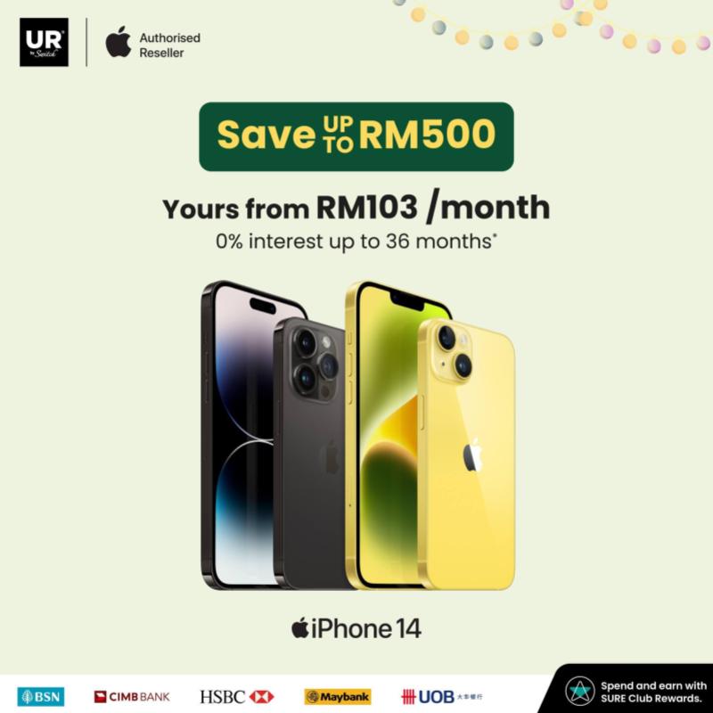 Save Up To RM500 On Apple Products at Urban Republic 2 apple--