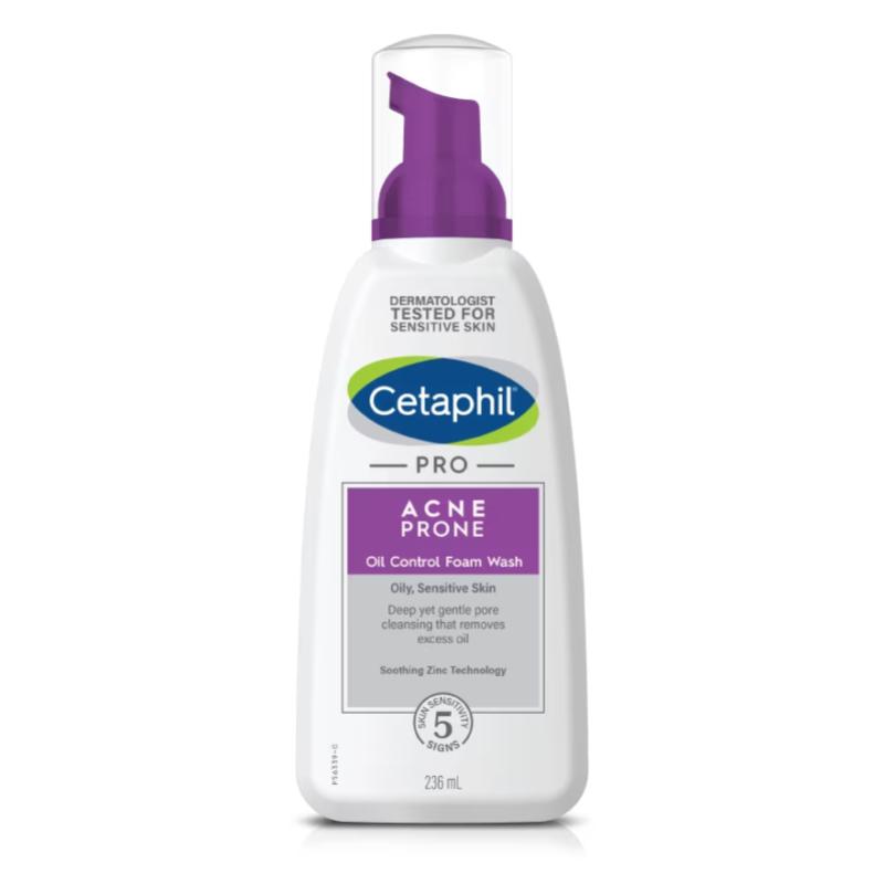 Top 10 Best Foaming Cleansers in Malaysia 2025 7 Cetaphil-Pro-Acne-Prone-Oil-Control-Foam-Wash