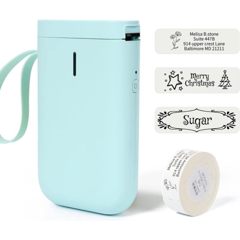 Top 7 Best Portable Label Printers in Malaysia 2025 5 D D-Portable-Smart-Thermal-Label-Printer-