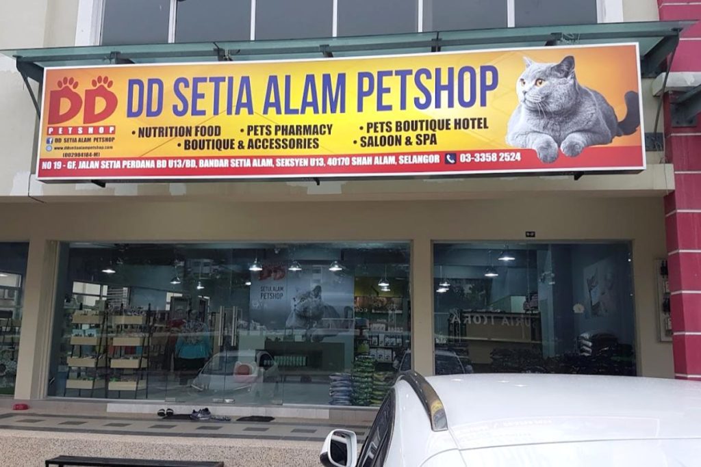 7 Kedai Haiwan Peliharaan Terbaik di Setia Alam 2025 12 DD-Setia-Alam-Pet-Shop