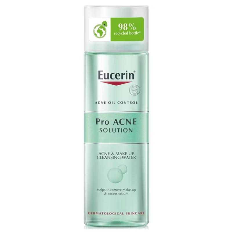 Top 10 Best Water-Based Cleansers in Malaysia 2026 7 EUCERIN-Pro-Acne-Acne-Makeup-Cleansing-Water