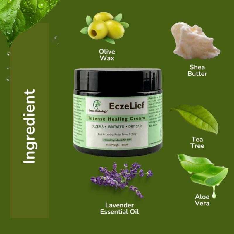 Top 10 Best Eczema Treatment Products in Malaysia 2025 2 EczeLief-–Natural-Eczema-Cream