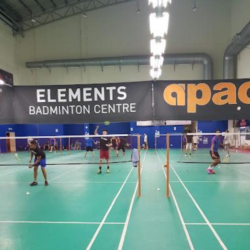 10 Gelanggang Badminton Terbaik di Subang Jaya 2025 8 Elements-Badminton-Court