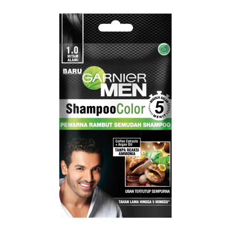 Top 10 Best Hair Dyes in Malaysia 2025 6 GARNIER-Men-Shampoo-Based-Hair-Color