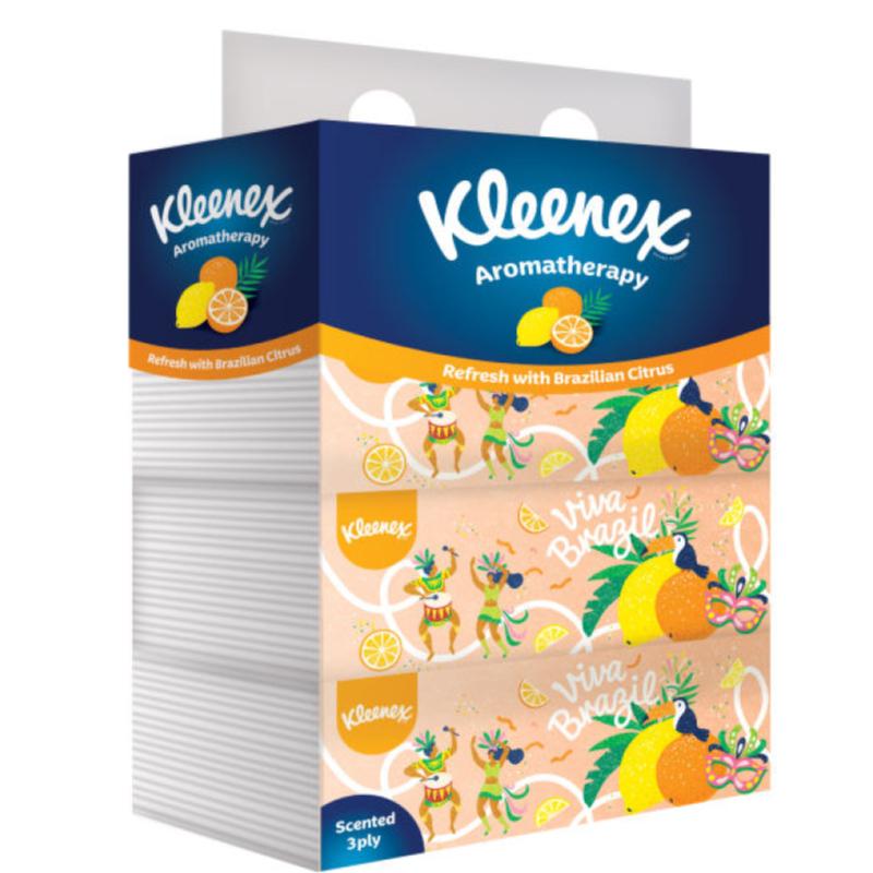 Top 10 Best Face Tissues in Malaysia 2025 8 Kleenex-Facial-Tissue-Soft-Pack-Brazilian-Citrus