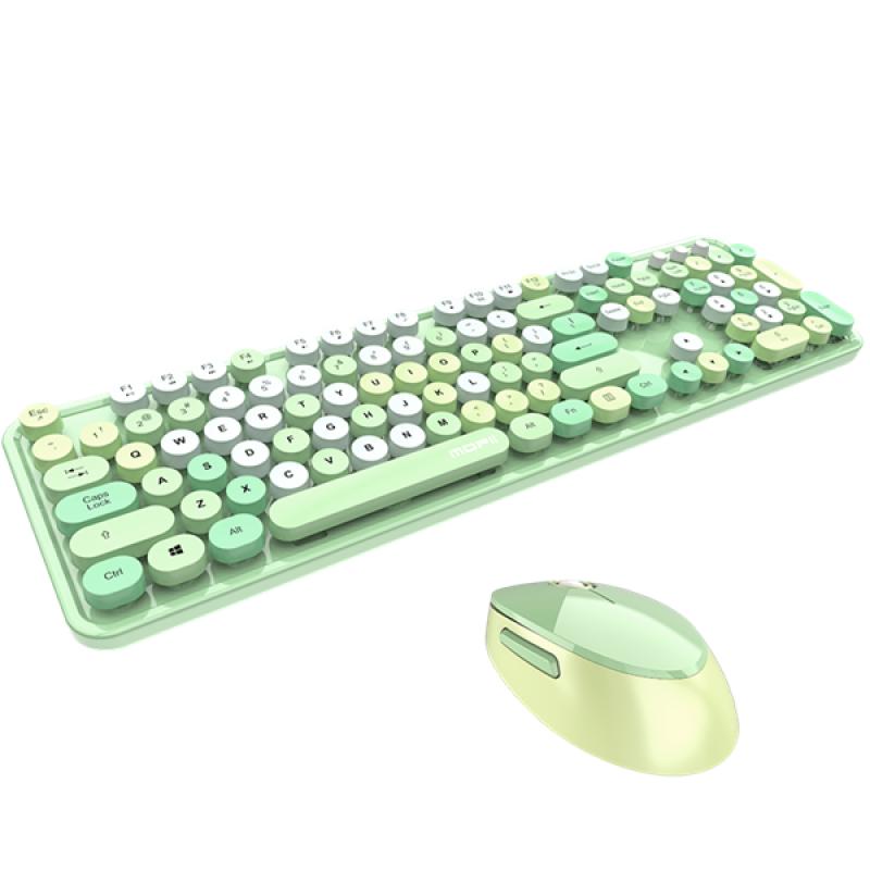 8 Papan Kekunci Berwarna Terbaik di Malaysia 2025 6 MOFII-Sweet-Mixed-Colour-Wireless-Keyboard