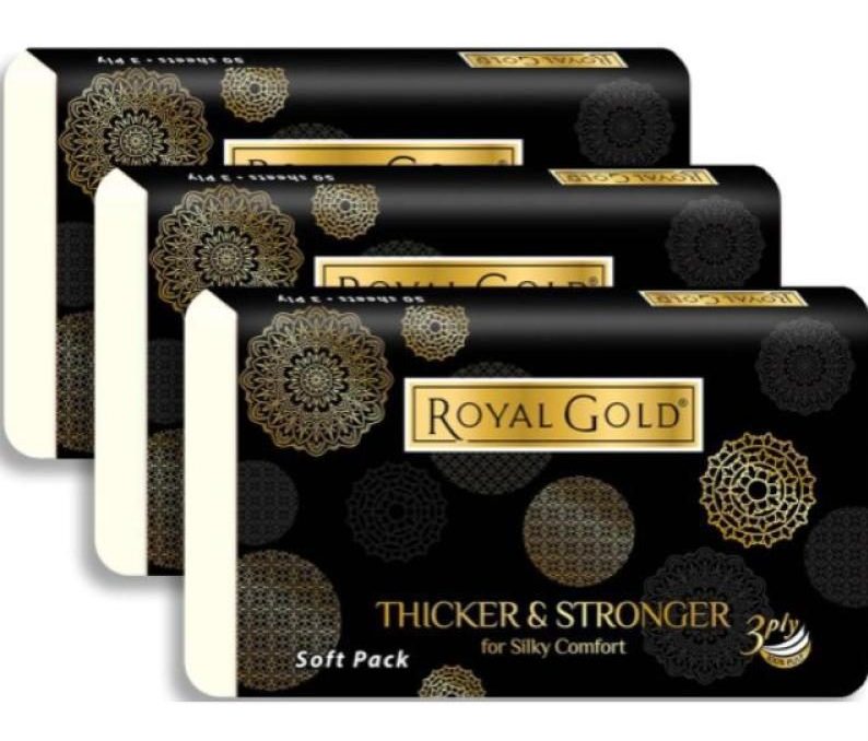 Top 10 Best Face Tissues in Malaysia 2025 6 Royal-Gold-Travel-Pack-Luxurious-White