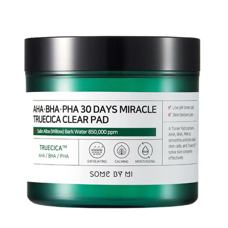 Top 10 Best Toning Pads in Malaysia 2025 4 SOME-BY-MI-AHA-BHA-PHA--Days-Miracle-Truecica-Clear-Pad